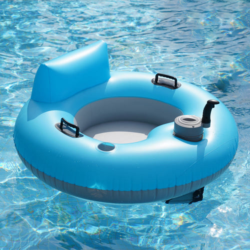 Onsale US ONLY!Free shipping!  360° Electric Swim Ring – Inflatable Pool & Beach Float
