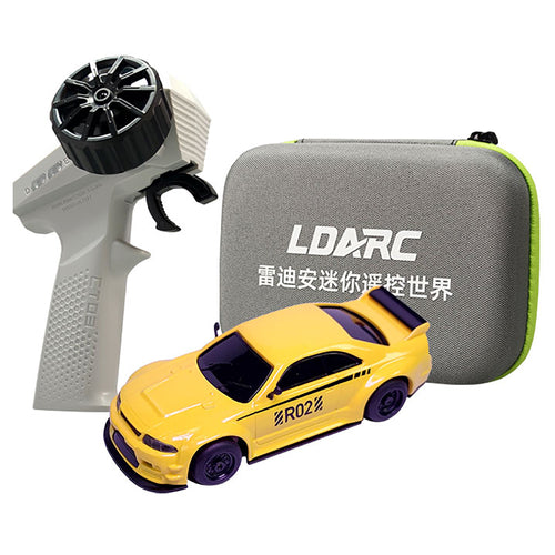 On Sale ! LDARC R02 1/64 Mini RC Car - 1m/s Speed, RWD, 30m Range